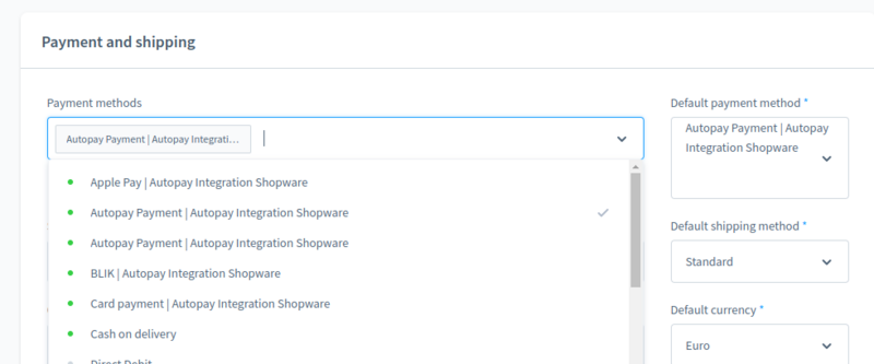 kanał sprzedaży - metody płatności